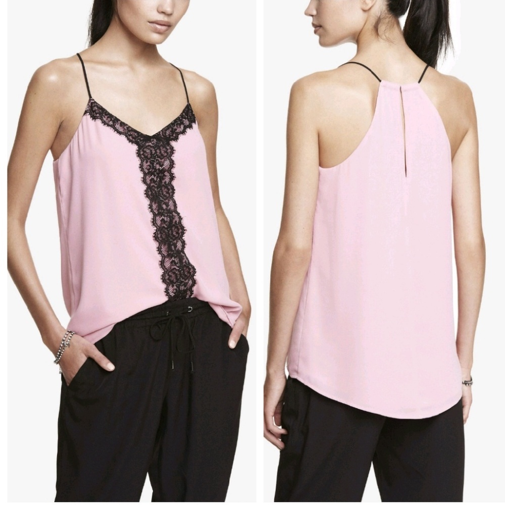 Express Barcelona Lace Embellished Cami
